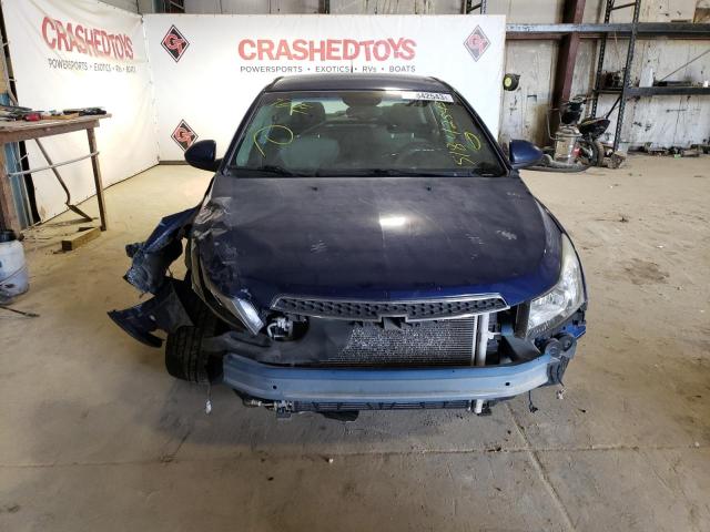 1G1PC5SH1C7206390 - 2012 CHEVROLET CRUZE LS BLUE photo 5