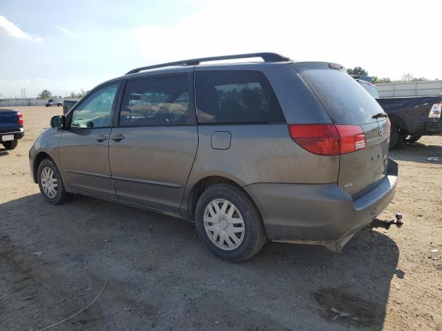 5TDZA23C04S090307 - 2004 TOYOTA SIENNA CE GRAY photo 2