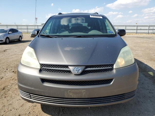 5TDZA23C04S090307 - 2004 TOYOTA SIENNA CE GRAY photo 5