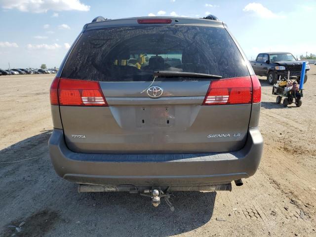 5TDZA23C04S090307 - 2004 TOYOTA SIENNA CE GRAY photo 6