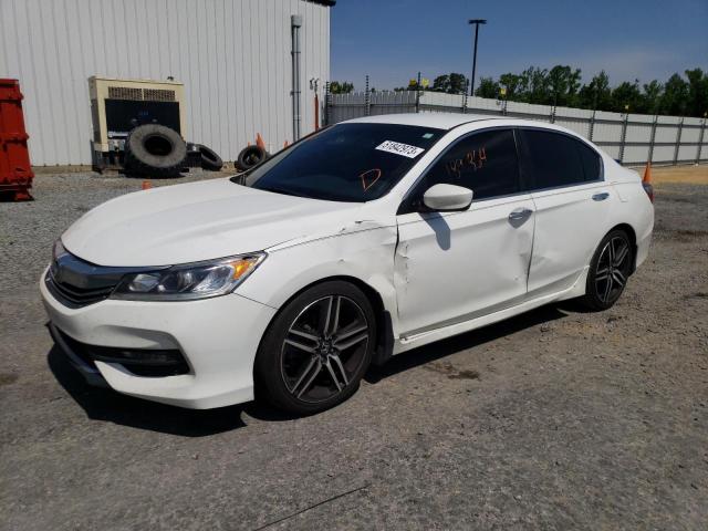 1HGCR2F16HA273322 - 2017 HONDA ACCORD SPORT SPECIAL EDITION WHITE photo 1