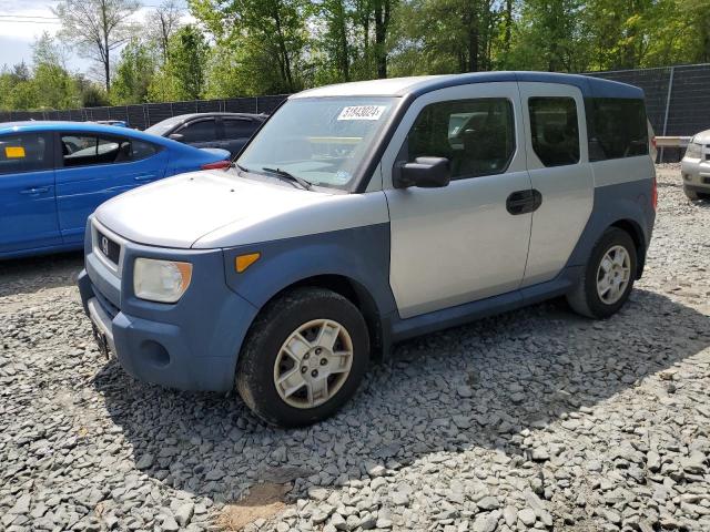 5J6YH28366L022334 - 2006 HONDA ELEMENT LX GRAY photo 1