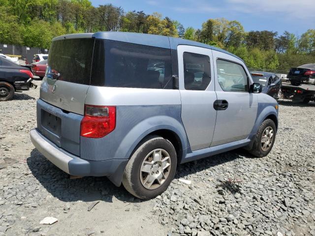 5J6YH28366L022334 - 2006 HONDA ELEMENT LX GRAY photo 3