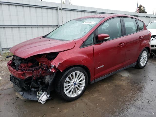 1FADP5AU9HL107849 - 2017 FORD C-MAX SE BURGUNDY photo 1