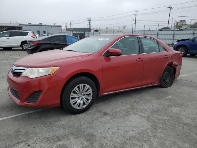 4T4BF1FK7ER439283 - 2014 TOYOTA CAMRY L RED photo 1
