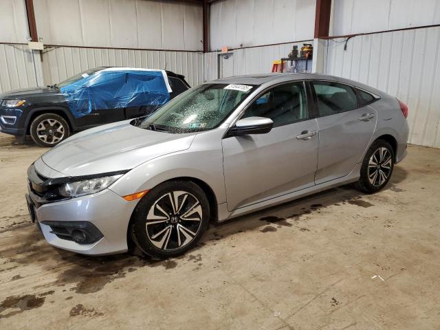 19XFC1F78HE204463 - 2017 HONDA CIVIC EXL SILVER photo 1