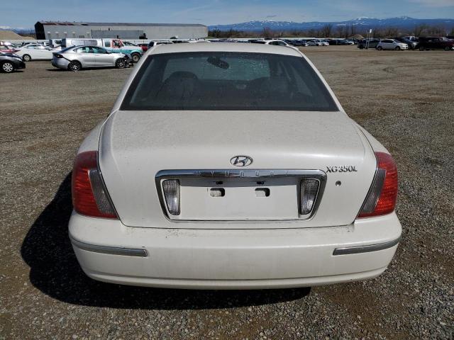 KMHFU45E14A287855 - 2004 HYUNDAI XG 350 WHITE photo 6