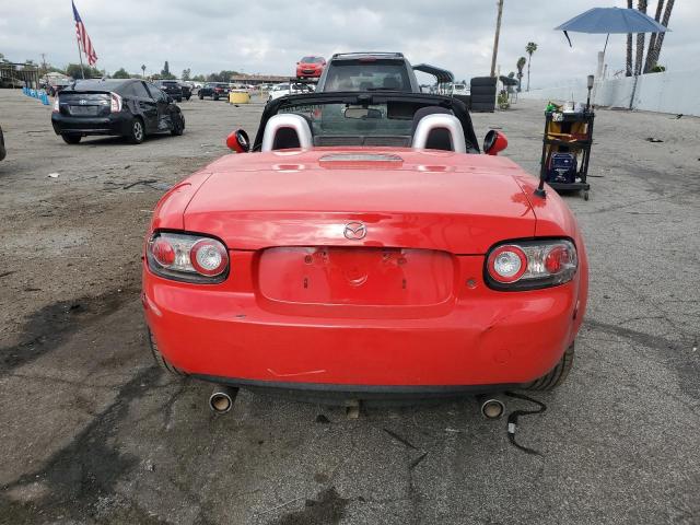 JM1NC26F170124650 - 2007 MAZDA MX-5 MIATA RED photo 6