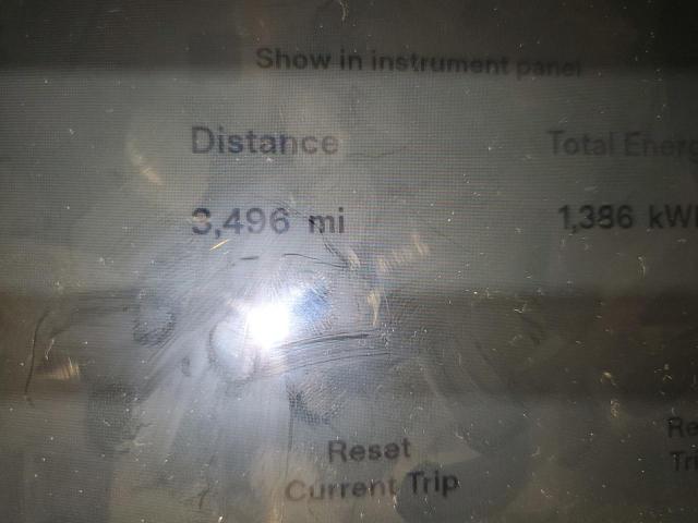 5YJSA1H12EFP50565 - 2014 TESLA MODEL S მწვანე ფოტო 9