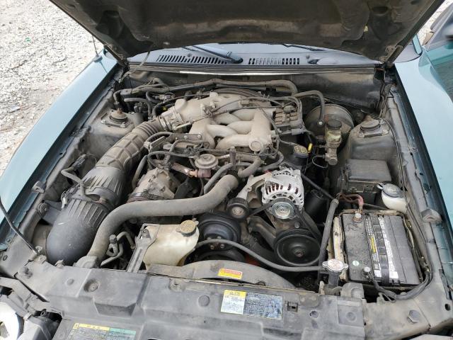 1FAFP44423F341434 - 2003 FORD MUSTANG DE GREEN photo 11