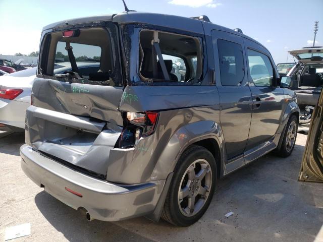 5J6YH1H97AL006196 - 2010 HONDA ELEMENT SC GRAY photo 3