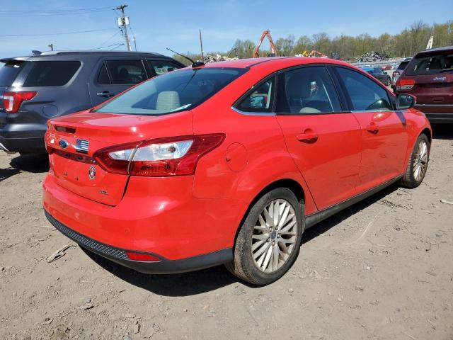 1FAHP3H20CL229633 - 2012 FORD FOCUS SEL RED photo 3