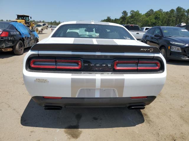 2C3CDZC93LH121402 - 2020 DODGE CHALLENGER SRT HELLCAT WHITE photo 6