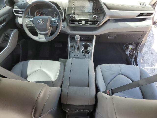 5TDHZRBH1NS234913 - 2022 TOYOTA HIGHLANDER XLE BLUE photo 8