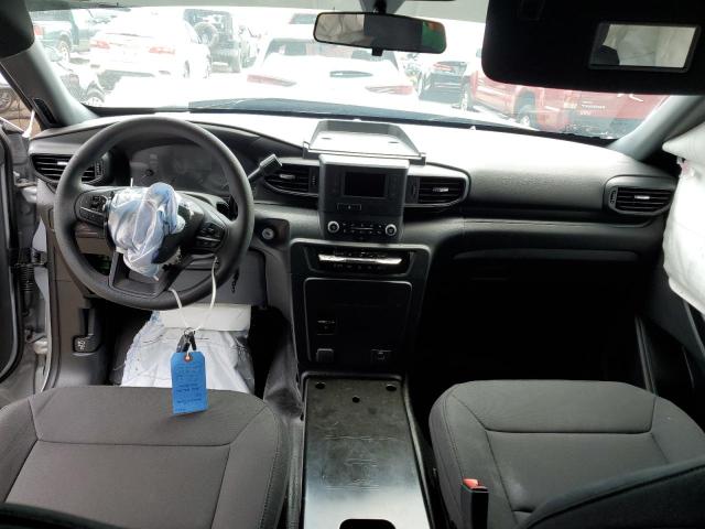 1FM5K8AB6NGB29160 - 2022 FORD EXPLORER POLICE INTERCEPTOR SILVER photo 8