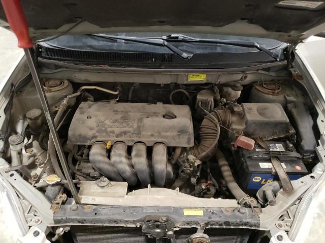 2T1KR32EX3C041268 - 2003 TOYOTA COROLLA MA XR SILVER photo 11