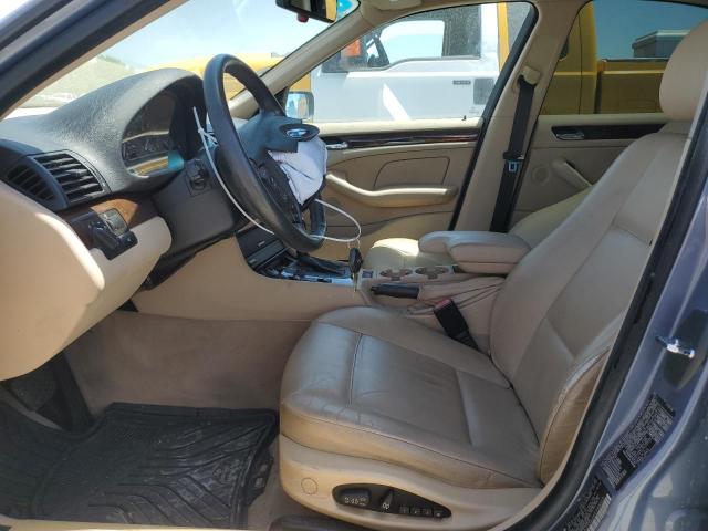 WBAAZ33464KP88560 - 2004 BMW 325 IS SULEV BLUE photo 7
