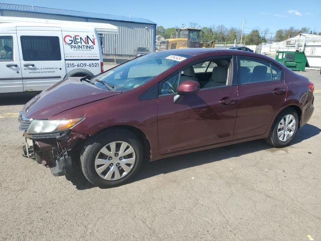 2012 HONDA CIVIC LX, 