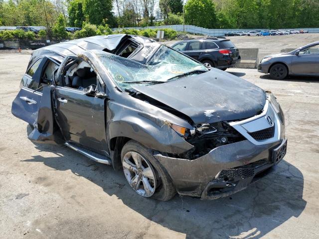 2HNYD2H45AH505856 - 2010 ACURA MDX TECHNOLOGY BLACK photo 4