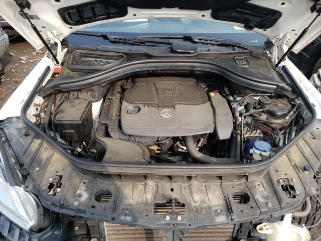 4JGDA5HB7FA507638 - 2015 MERCEDES-BENZ ML 350 4MATIC WHITE photo 12