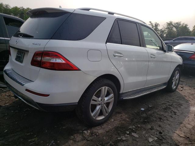 4JGDA5HB7FA507638 - 2015 MERCEDES-BENZ ML 350 4MATIC WHITE photo 3