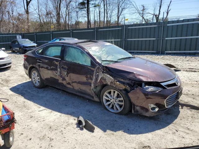 4T1BK1EB3DU027075 - 2013 TOYOTA AVALON BASE 栗色 照片 4