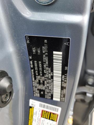 5TDGZRAHXMS062778 - 2021 TOYOTA HIGHLANDER XLE Mavi foto 14