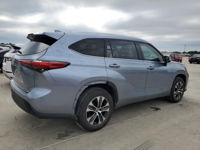 5TDGZRAHXMS062778 - 2021 TOYOTA HIGHLANDER XLE Mavi foto 3