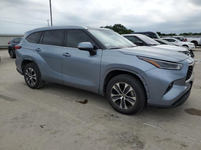 5TDGZRAHXMS062778 - 2021 TOYOTA HIGHLANDER XLE Mavi foto 4