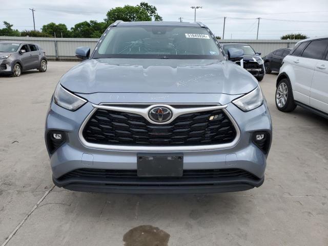 5TDGZRAHXMS062778 - 2021 TOYOTA HIGHLANDER XLE Mavi foto 5