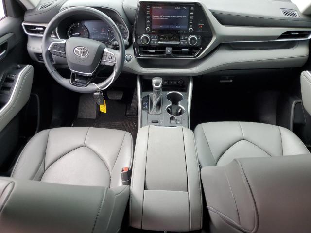 5TDGZRAHXMS062778 - 2021 TOYOTA HIGHLANDER XLE Mavi foto 8