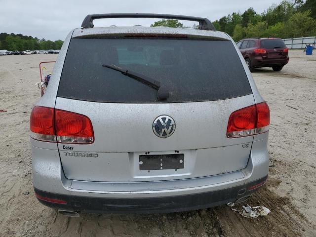 WVGZM77LX5D071576 - 2005 VOLKSWAGEN TOUAREG 4.2 SILVER photo 6