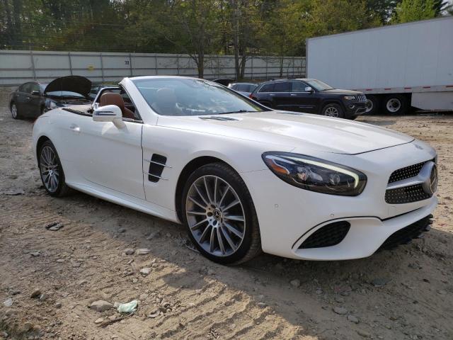 W1KJK6GAXLF061007 - 2020 MERCEDES-BENZ SL 450 WHITE photo 4