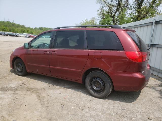 5TDZK23C97S084829 - 2007 TOYOTA SIENNA CE RED photo 2