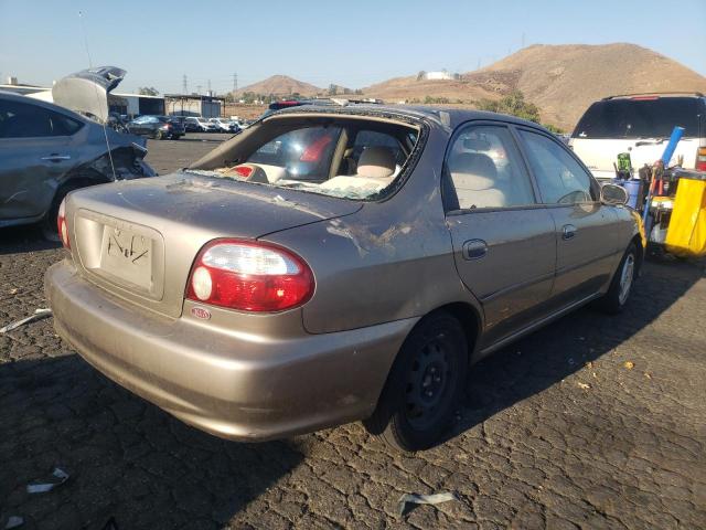 KNAFB121215087255 - 2001 KIA SEPHIA BASE SILVER photo 4