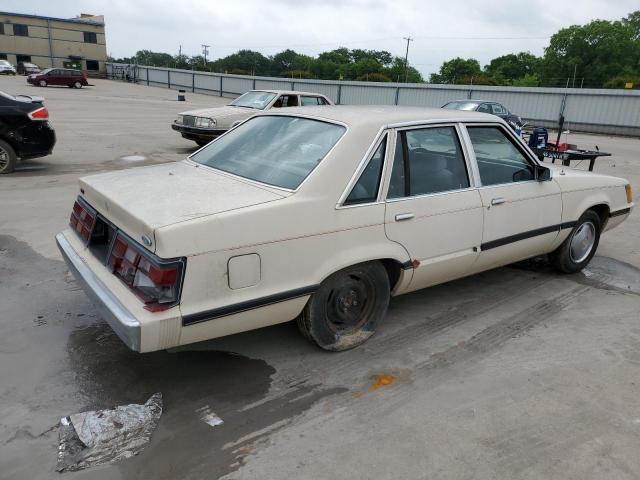 1FABP3934GG158545 - 1986 FORD LTD CREAM photo 3