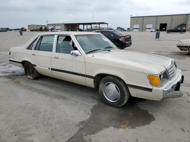 1FABP3934GG158545 - 1986 FORD LTD CREAM photo 4