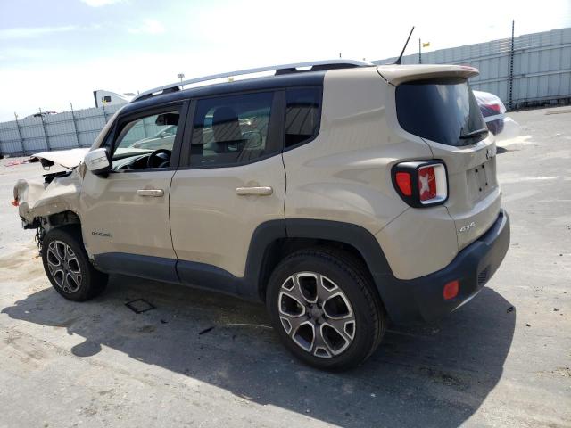 ZACCJBDT9FPB38648 - 2015 JEEP RENEGADE LIMITED TAN photo 2