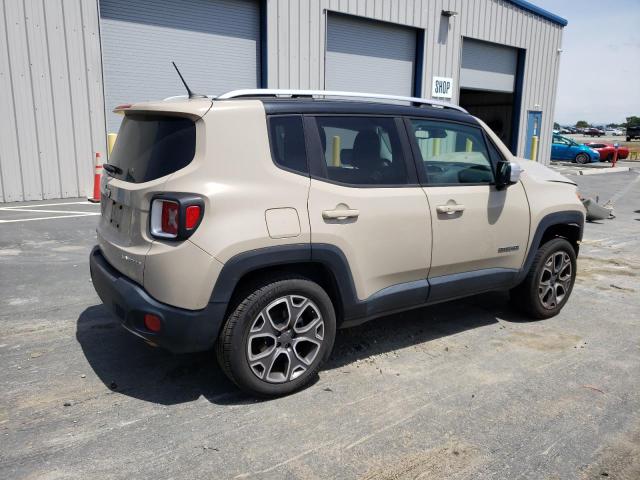 ZACCJBDT9FPB38648 - 2015 JEEP RENEGADE LIMITED TAN photo 3