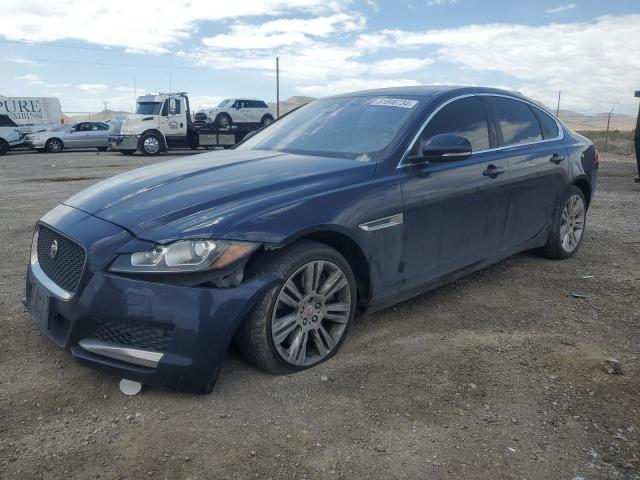 SAJBR4BV8HCY28954 - 2017 JAGUAR XF BLUE photo 1