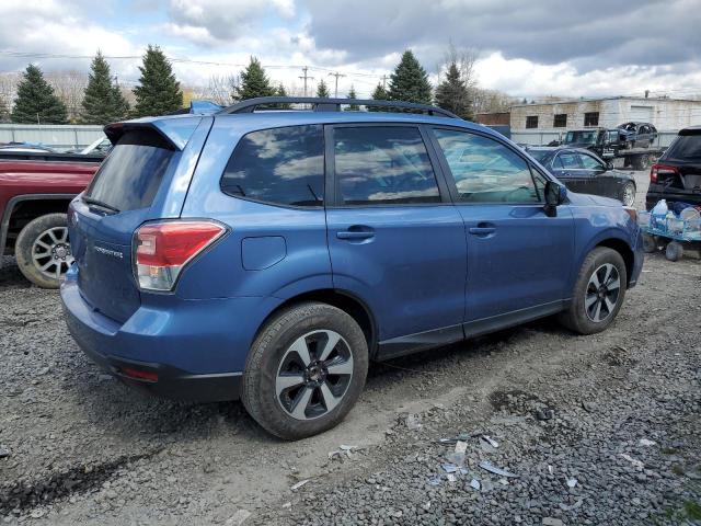 JF2SJAEC0JH540466 - 2018 SUBARU FORESTER 2.5I PREMIUM BLUE photo 3