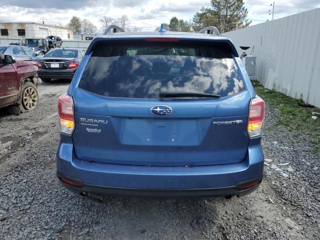 JF2SJAEC0JH540466 - 2018 SUBARU FORESTER 2.5I PREMIUM BLUE photo 6