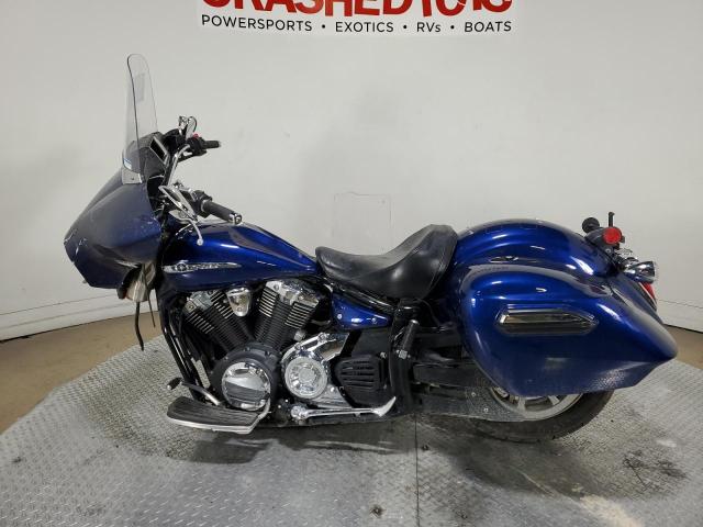 JYAVP32E8DA002943 - 2013 YAMAHA XVS1300 CT BLUE photo 3