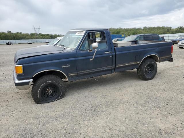 1FTEF26Y3MPA15375 - 1991 FORD F250 BLUE photo 1