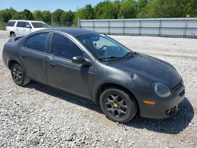 1B3ES56C04D608518 - 2004 DODGE NEON SXT BLACK photo 4