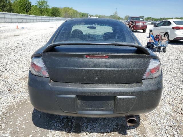 1B3ES56C04D608518 - 2004 DODGE NEON SXT BLACK photo 6