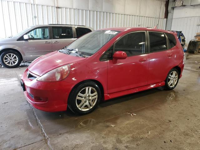 JHMGD38657S055103 - 2007 HONDA FIT S 红色 照片 1
