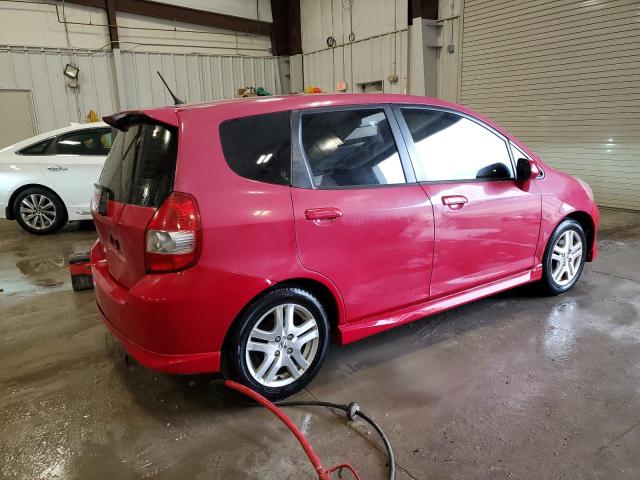 JHMGD38657S055103 - 2007 HONDA FIT S 红色 照片 3
