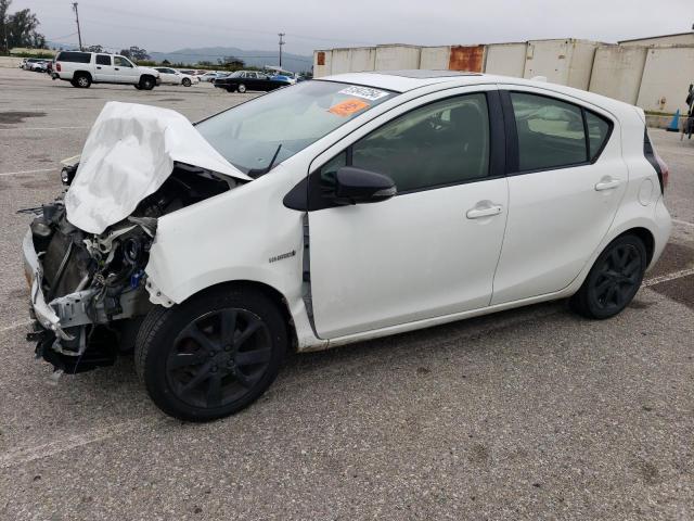 JTDKDTB38F1096565 - 2015 TOYOTA PRIUS C WHITE photo 1