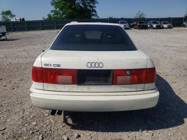 WAUDK88C7RA054361 - 1994 AUDI 90 CS WHITE photo 6